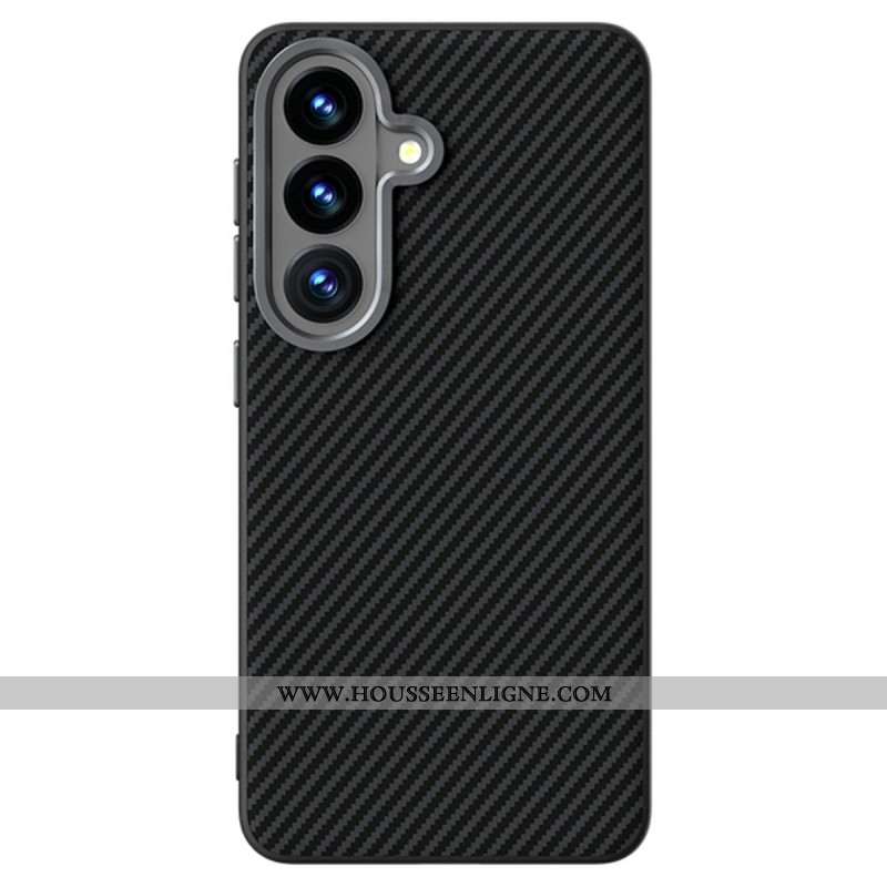 Coque Samsung Galaxy S26 Magnétique Texture Fibre de Carbone ABEEL