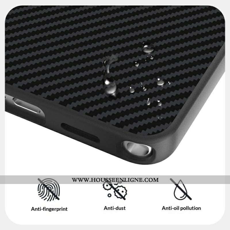 Coque Samsung Galaxy S26 Magnétique Texture Fibre de Carbone ABEEL