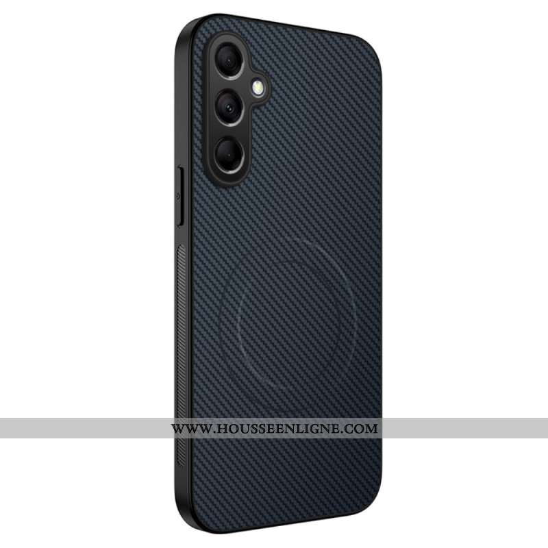 Coque Samsung Galaxy S26 Magnétique Texture Fibre de Carbone