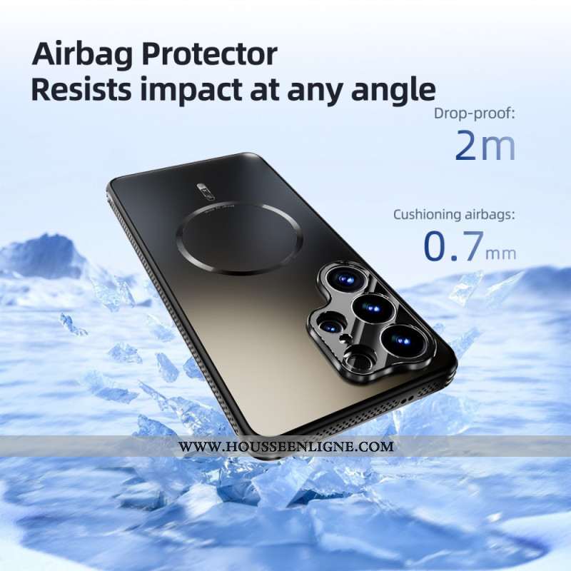Coque Samsung Galaxy S26 Magnétique avec Film de Protection d'Objectif ABEEL