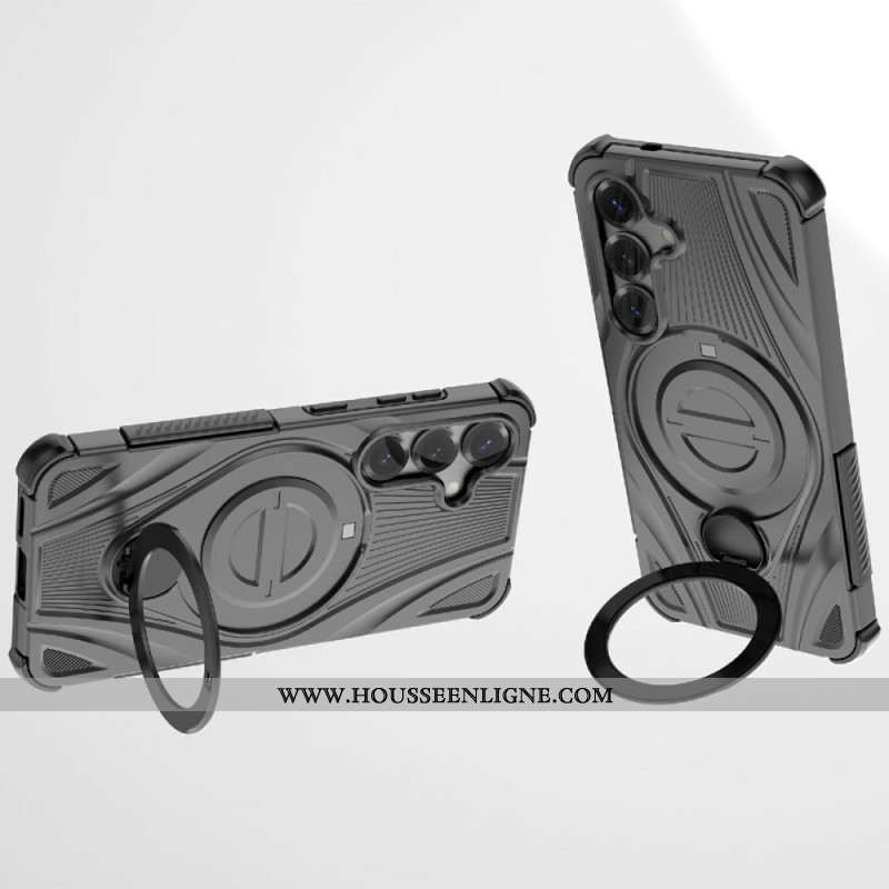 Coque Samsung Galaxy S26 Magnétique avec Support Rotatif