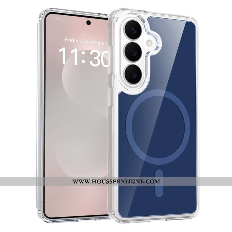 Coque Samsung Galaxy S26 Magnétique avec Verre Trempé Anti-Choc