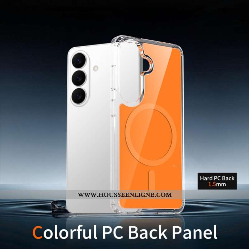 Coque Samsung Galaxy S26 Magnétique avec Verre Trempé Anti-Choc