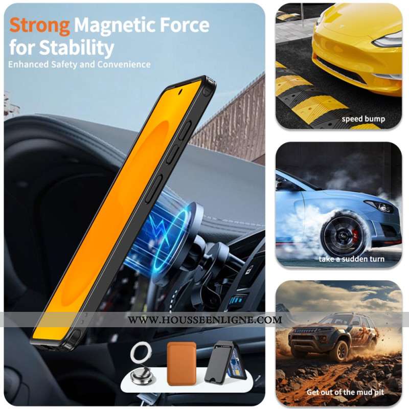 Coque Samsung Galaxy S26 Magnétique et Support Rotatif 360