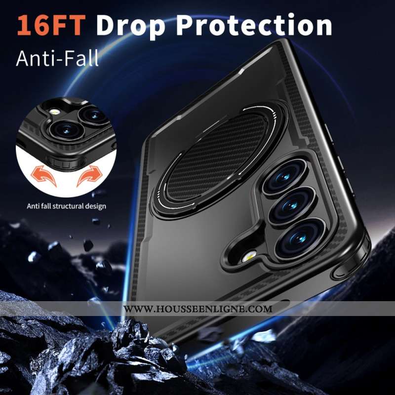 Coque Samsung Galaxy S26 Magnétique et Support Rotatif 360