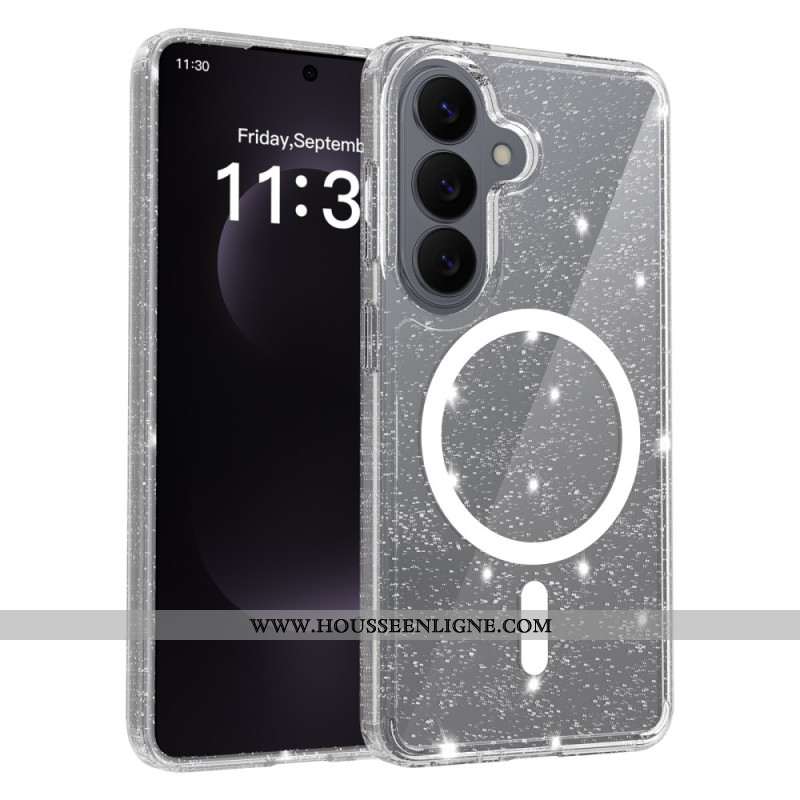 Coque Samsung Galaxy S26 Magnétique à Paillette