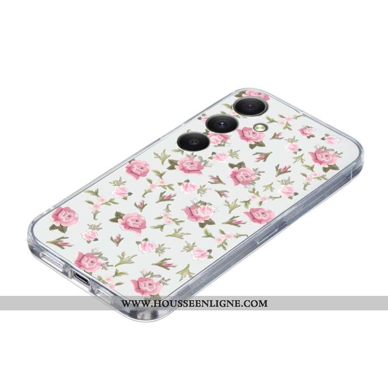 Coque Samsung Galaxy S26 Motif Floral Rose