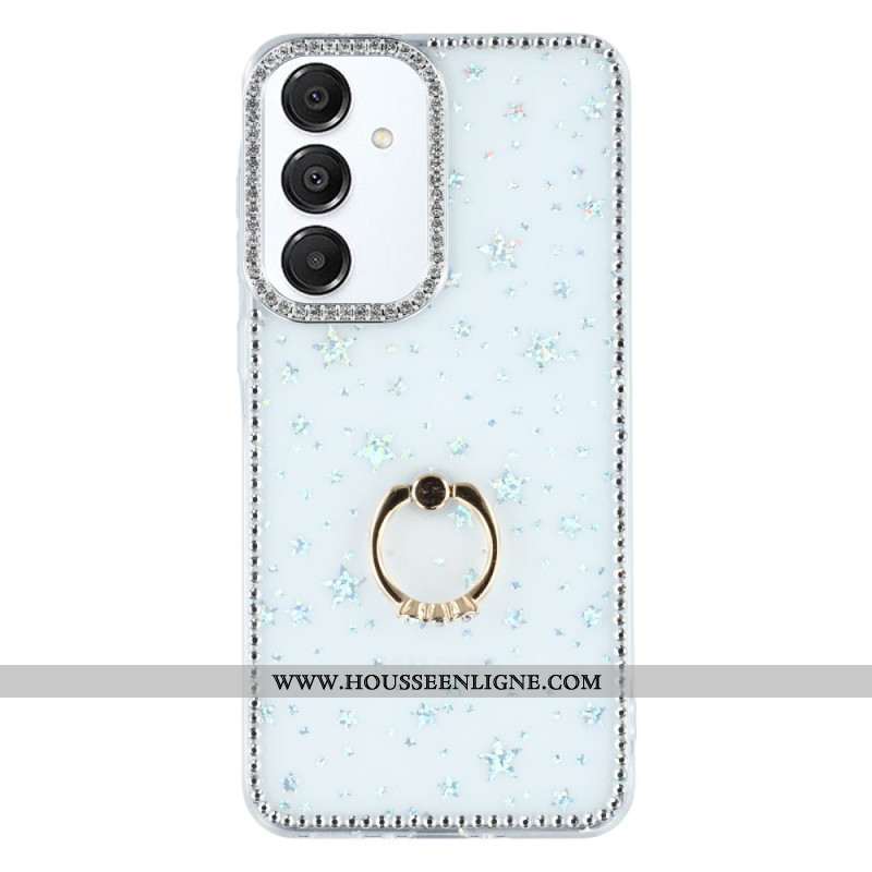Coque Samsung Galaxy S26 Plus 5G Anneau-Support et Strass