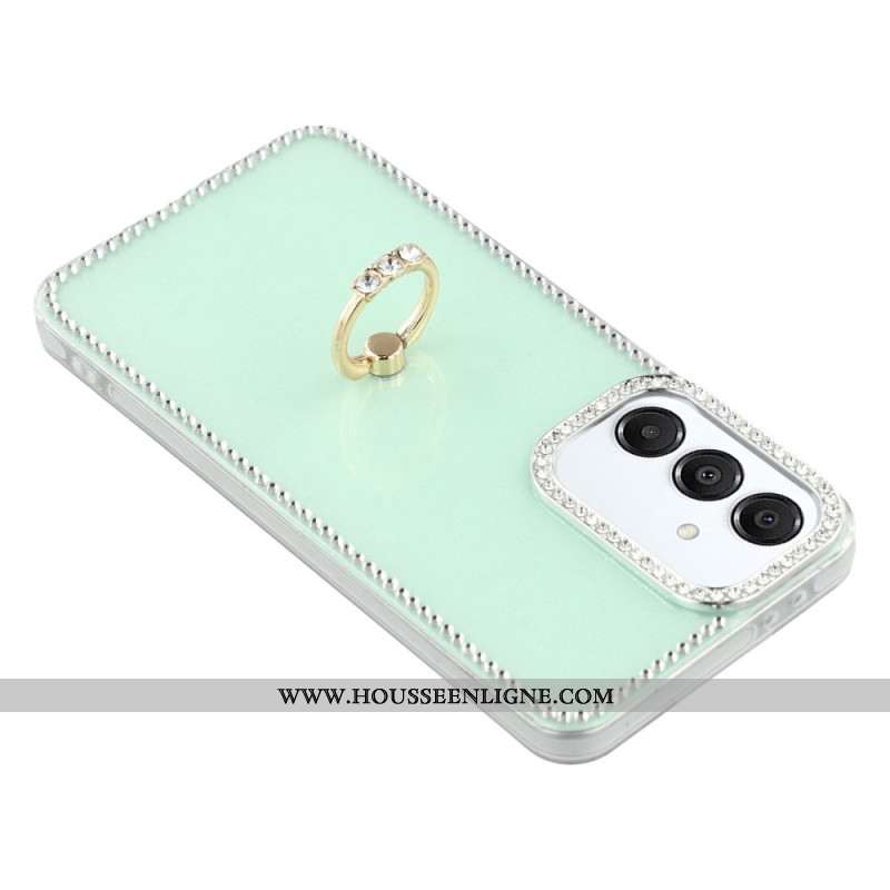 Coque Samsung Galaxy S26 Plus 5G Anneau-Support et Strass