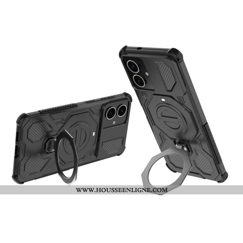 Coque Samsung Galaxy S26 Plus 5G Magnétique avec Support Rotatif