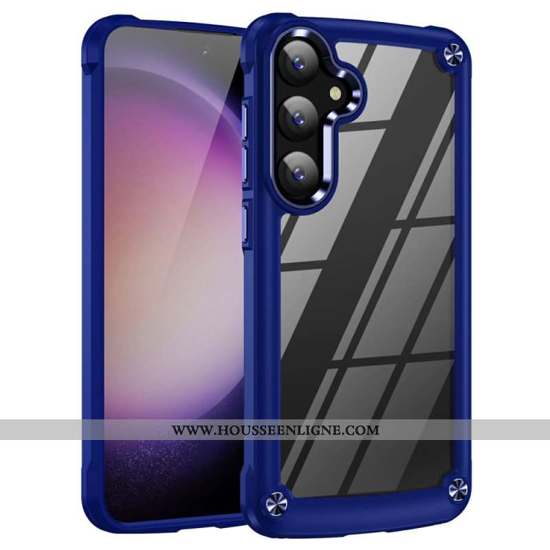 Coque Samsung Galaxy S26 Plus Antichoc avec Cadre d'Objectif