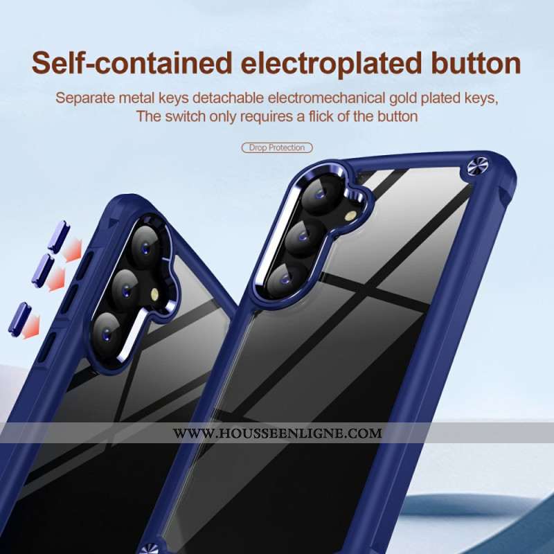 Coque Samsung Galaxy S26 Plus Antichoc avec Cadre d'Objectif