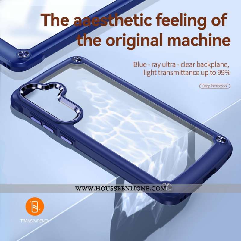 Coque Samsung Galaxy S26 Plus Antichoc avec Cadre d'Objectif