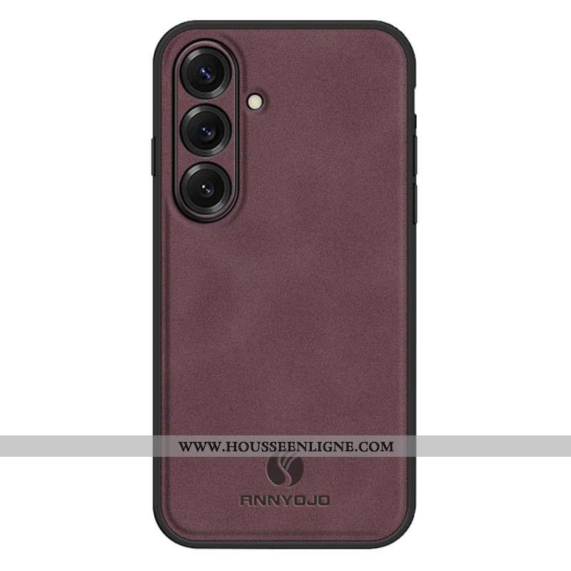 Coque Samsung Galaxy S26 Plus Effet Cuir Premium