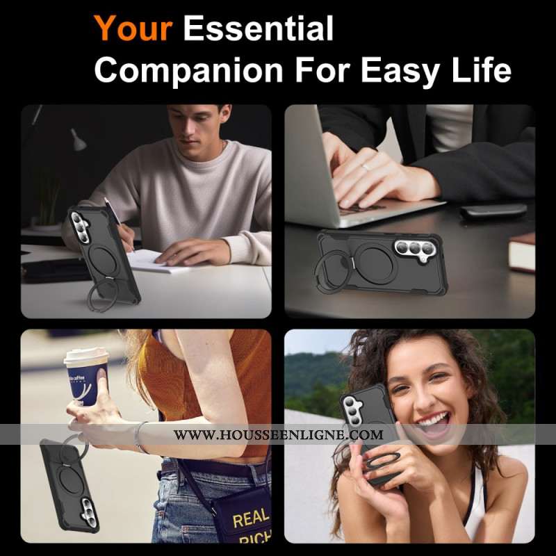 Coque Samsung Galaxy S26 Plus Magnétique Béquille Intégrée