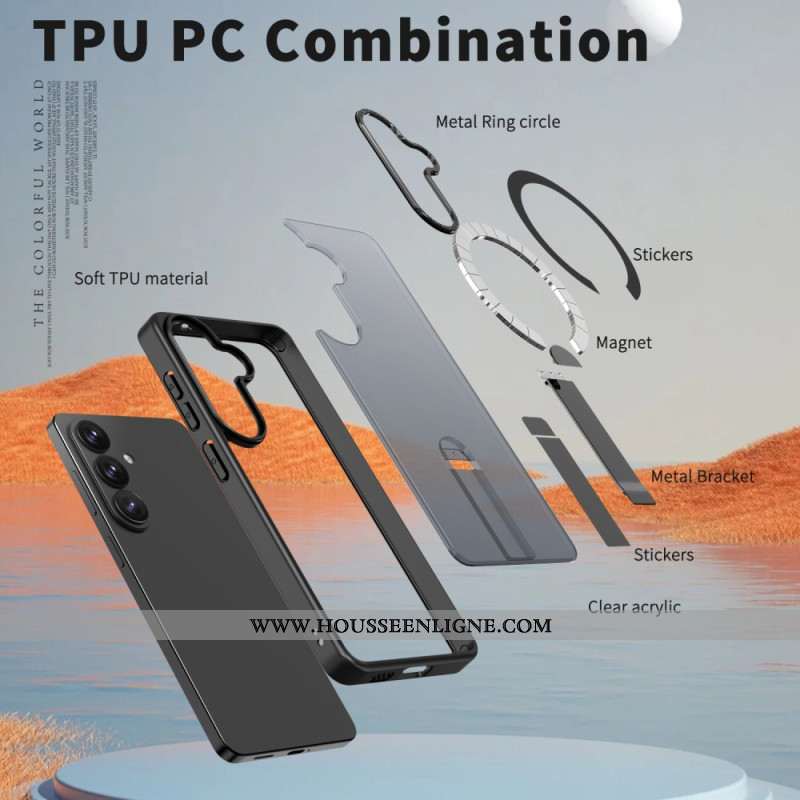 Coque Samsung Galaxy S26 Plus Magnétique Design Support