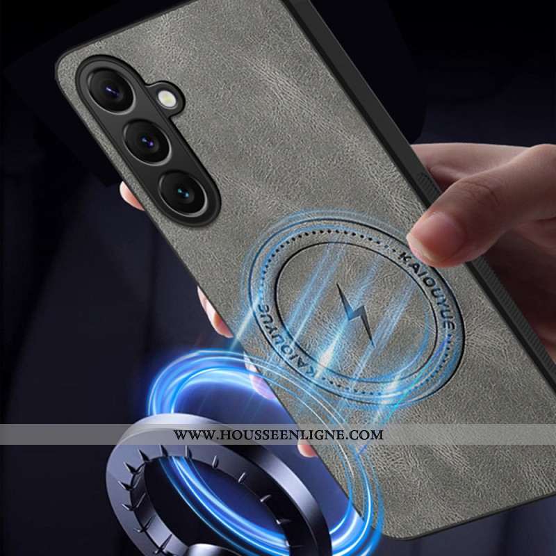 Coque Samsung Galaxy S26 Plus Magnétique Style Cuir