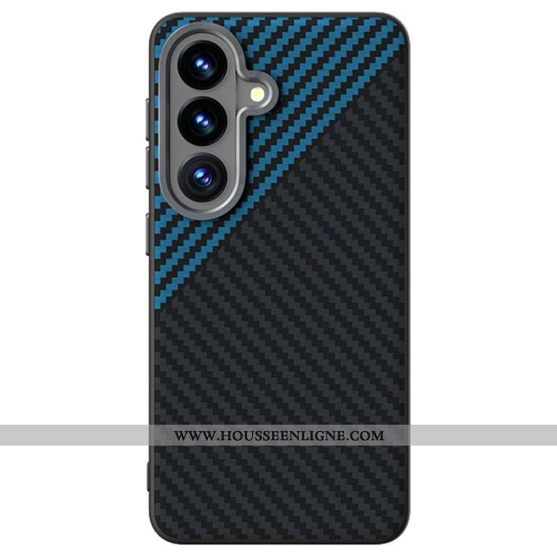 Coque Samsung Galaxy S26 Plus Magnétique Texture Fibre de Carbone