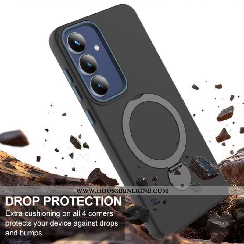 Coque Samsung Galaxy S26 Plus Magnétique avec Anneau Rotatif et Support