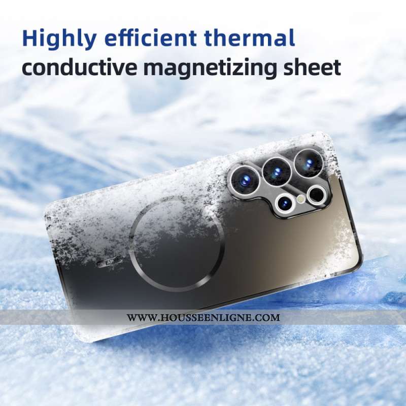 Coque Samsung Galaxy S26 Plus Magnétique avec Protection Thermique et Film Objectif