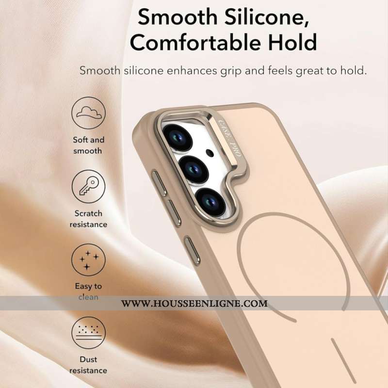 Coque Samsung Galaxy S26 Plus Magnétique avec Support Pliable