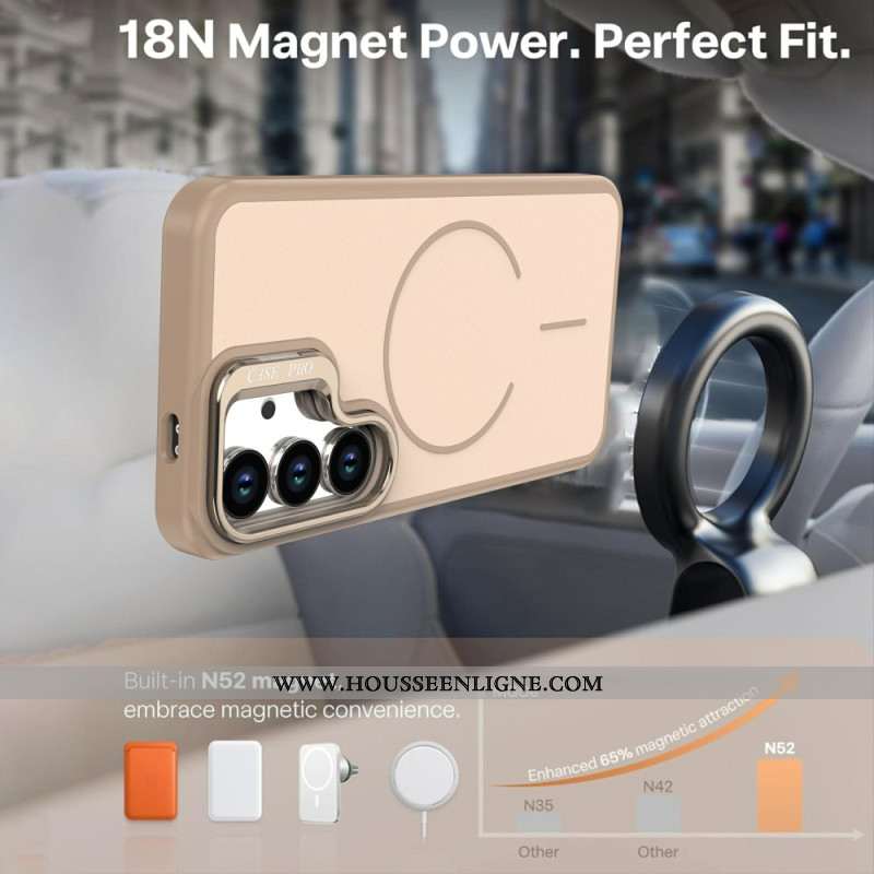 Coque Samsung Galaxy S26 Plus Magnétique avec Support Pliable