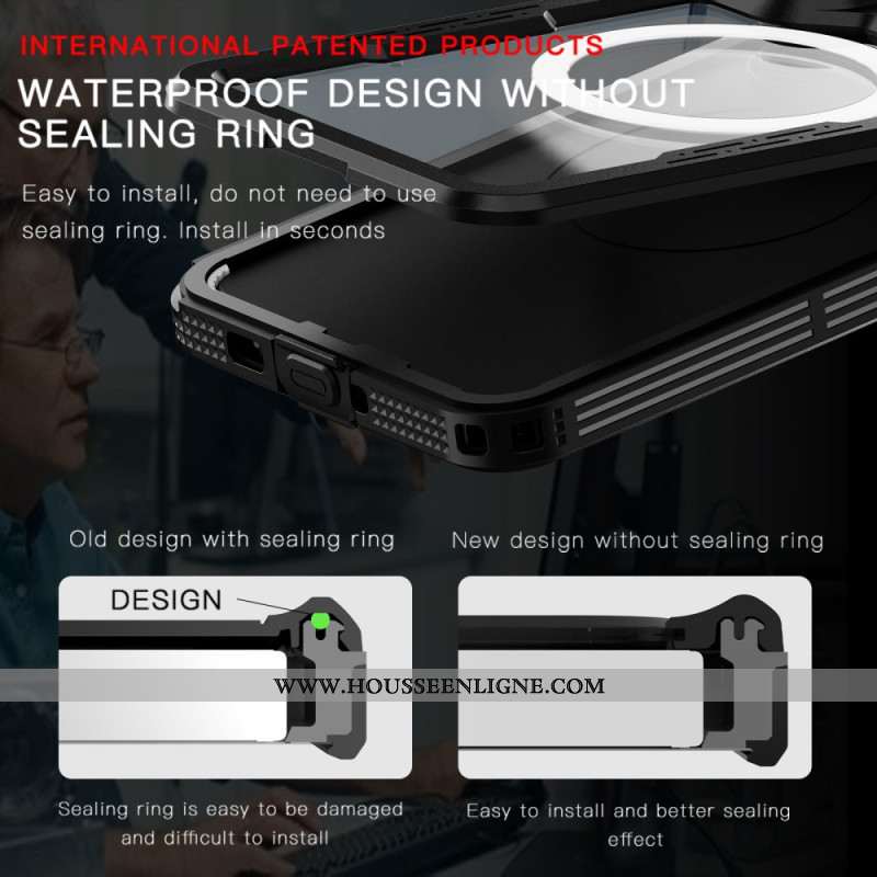 Coque Samsung Galaxy S26 Plus Magnétique Étanche REDPEPPER