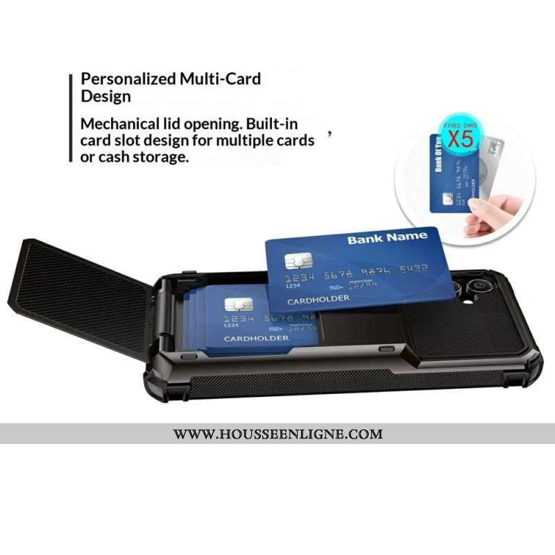 Coque Samsung Galaxy S26 Plus Porte-Cartes à Clapet