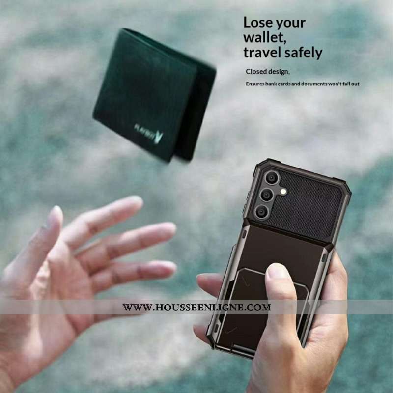 Coque Samsung Galaxy S26 Plus Porte-Cartes à Clapet