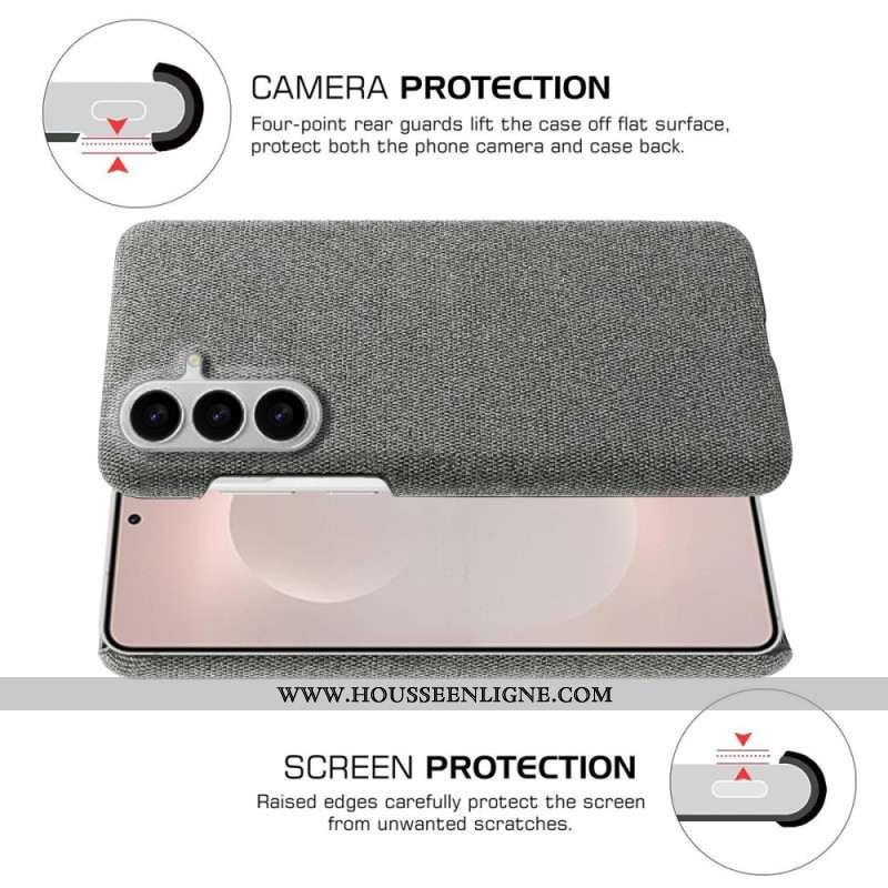 Coque Samsung Galaxy S26 Plus Texture Tissu