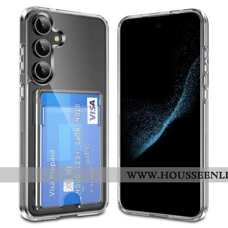 Coque Samsung Galaxy S26 Plus Transparente avec Porte-Carte