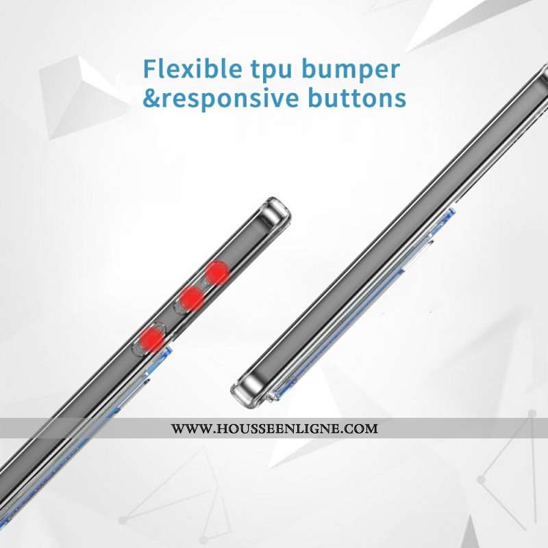 Coque Samsung Galaxy S26 Plus Transparente avec Porte-Carte