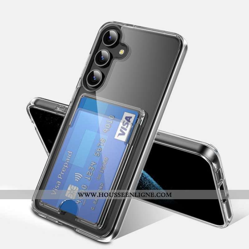 Coque Samsung Galaxy S26 Plus Transparente avec Porte-Carte