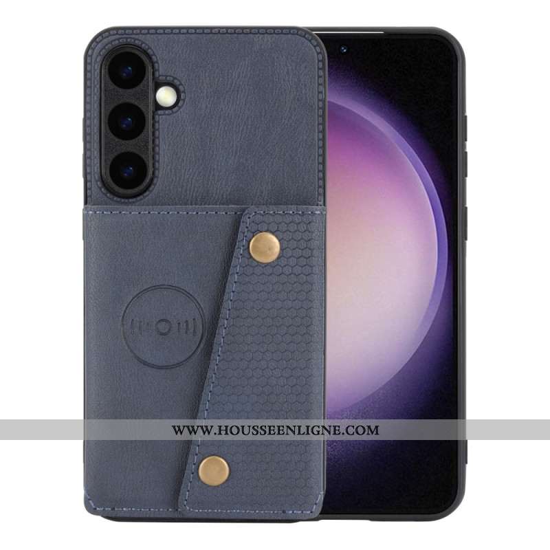 Coque Samsung Galaxy S26 Porte-Cartes Effet Cuir