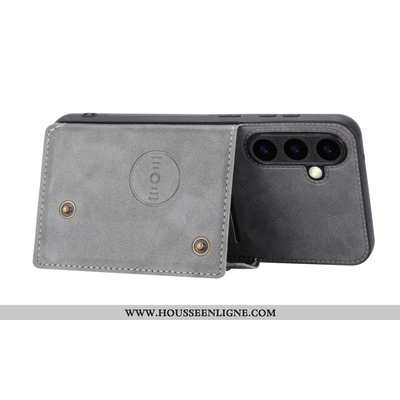 Coque Samsung Galaxy S26 Porte-Cartes Effet Cuir