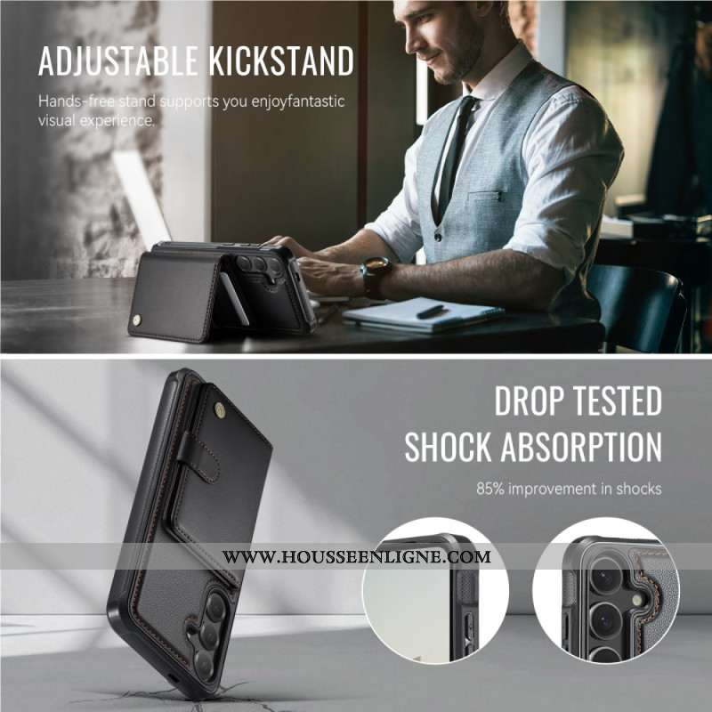 Coque Samsung Galaxy S26 Porte-Cartes JEEHOOD