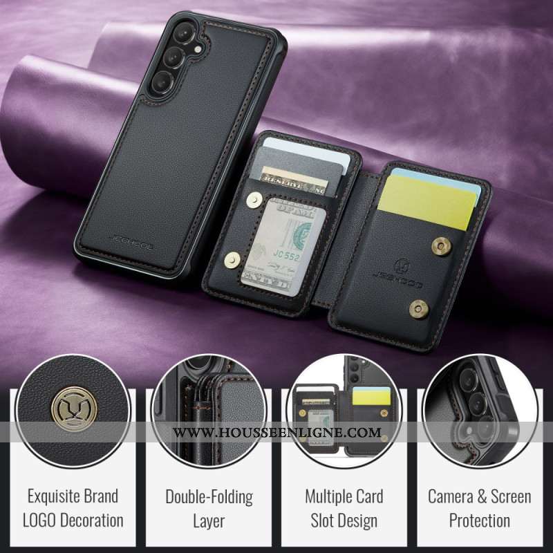 Coque Samsung Galaxy S26 Porte-Cartes Magnétique JEEHOOD