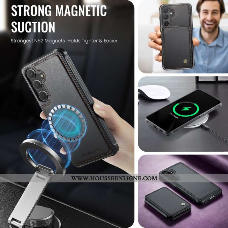 Coque Samsung Galaxy S26 Porte-Cartes Magnétique JEEHOOD