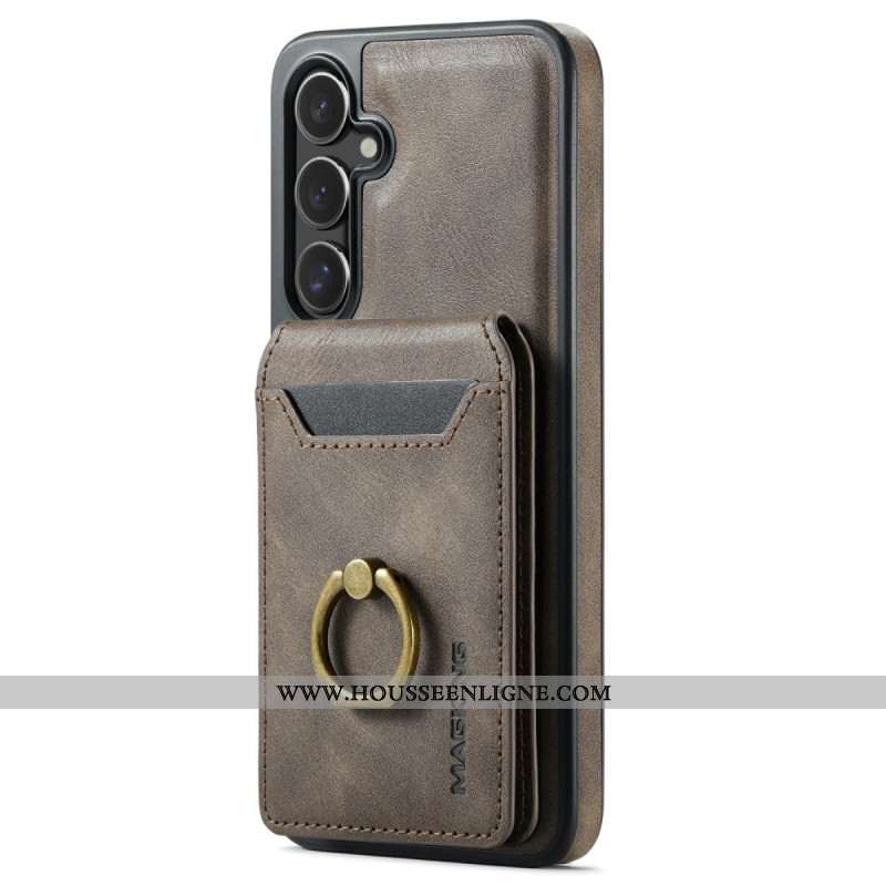 Coque Samsung Galaxy S26 Porte-Cartes Magnétique et Anneau MAGKING