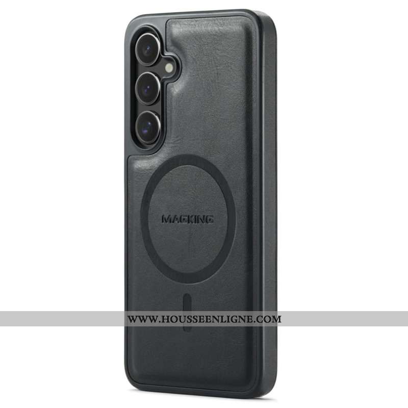 Coque Samsung Galaxy S26 Porte-Cartes Magnétique et Anneau MAGKING