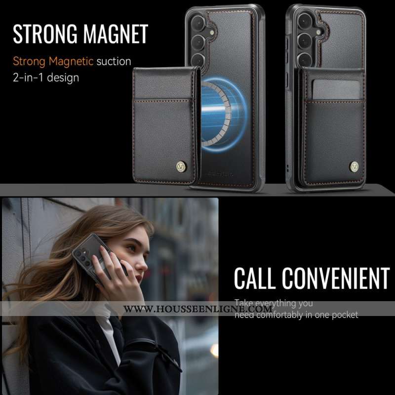 Coque Samsung Galaxy S26 Porte-Cartes RFID JEEHOOD