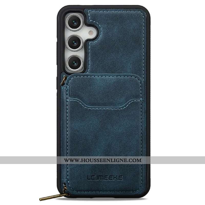 Coque Samsung Galaxy S26 Portefeuille Magnétique Détachable LC.IMEEKE