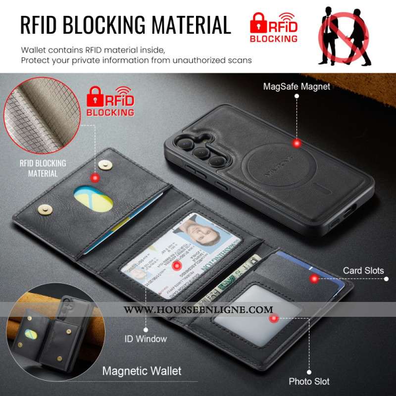 Coque Samsung Galaxy S26 Portefeuille Magnétique MAGKING