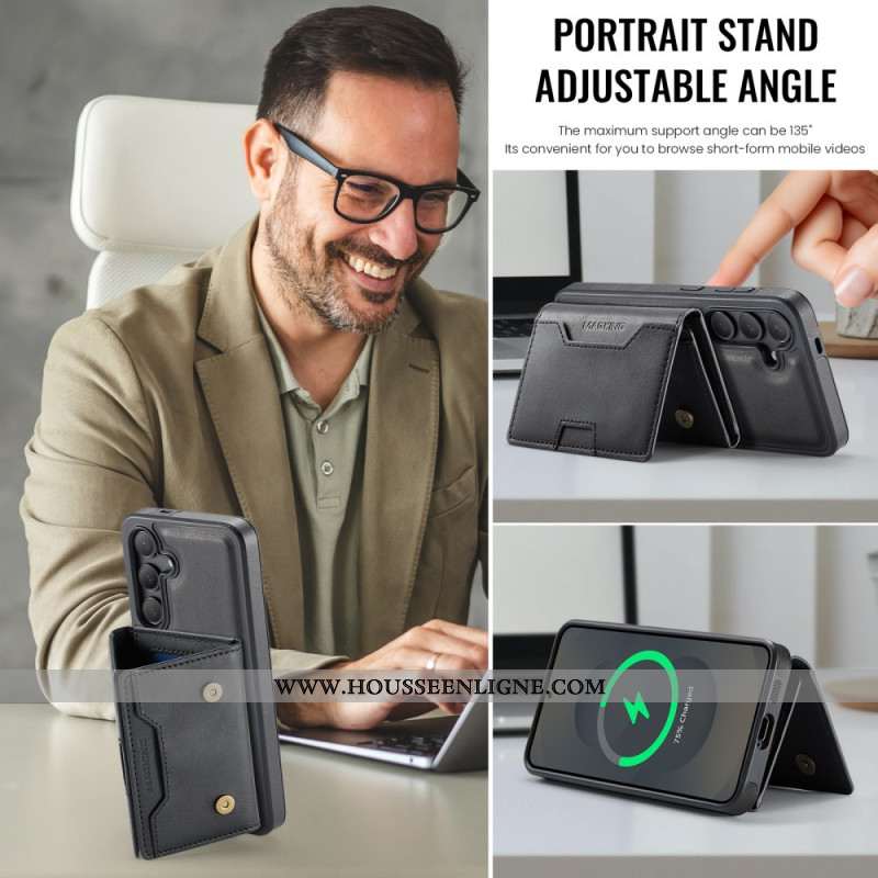 Coque Samsung Galaxy S26 Portefeuille Magnétique MAGKING