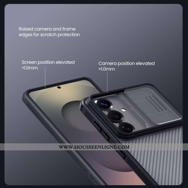 Coque Samsung Galaxy S26 / S26 Pro Camshield Pro Protection Caméra Coulissante NILLKIN