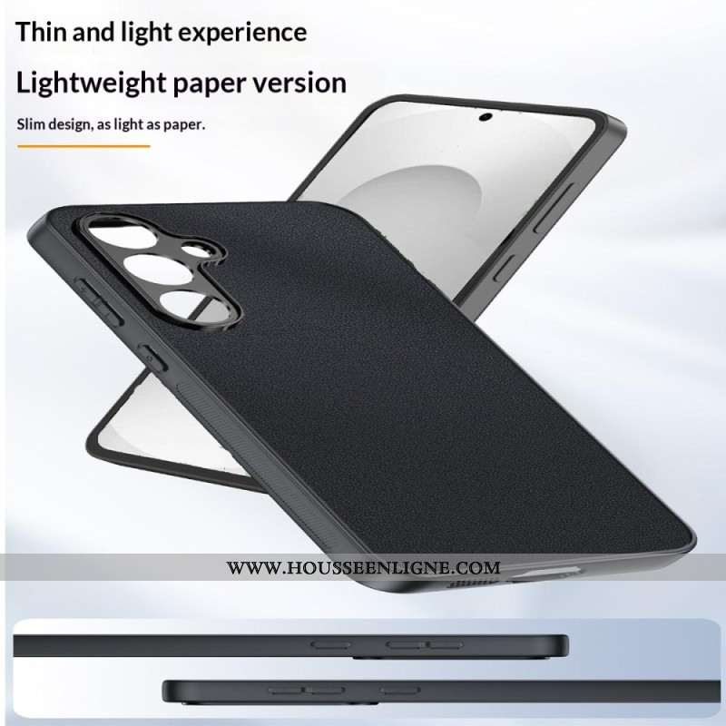 Coque Samsung Galaxy S26 Simili Cuir