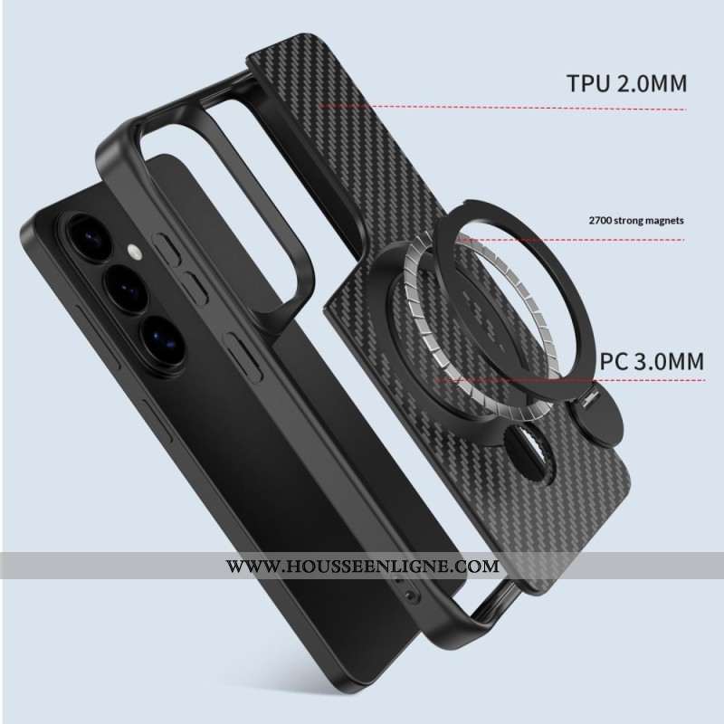 Coque Samsung Galaxy S26 Support Magnétique Rotatif