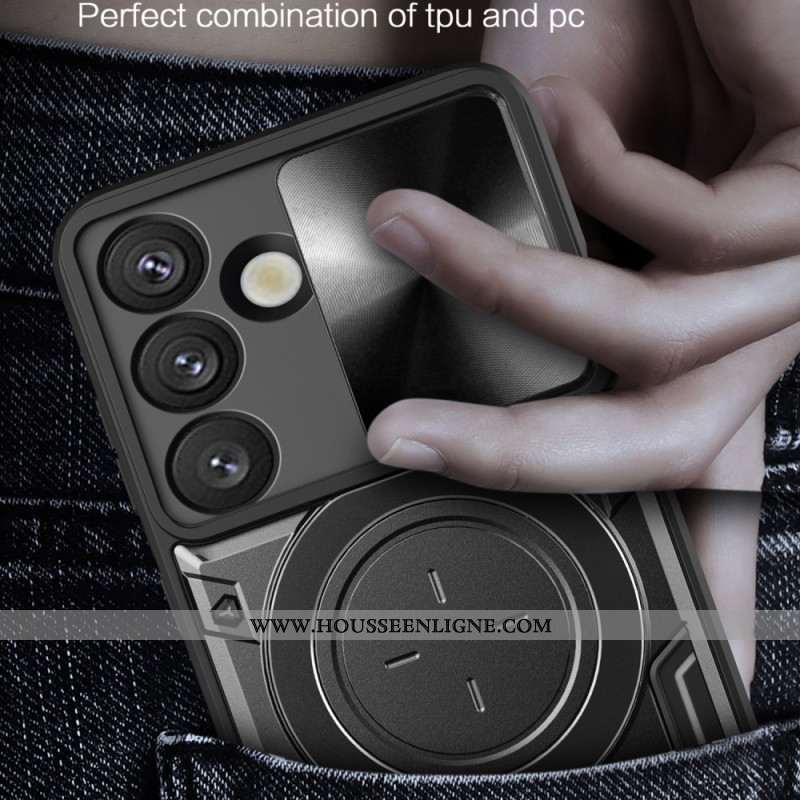 Coque Samsung Galaxy S26 Support et Protection Caméra Coulissante