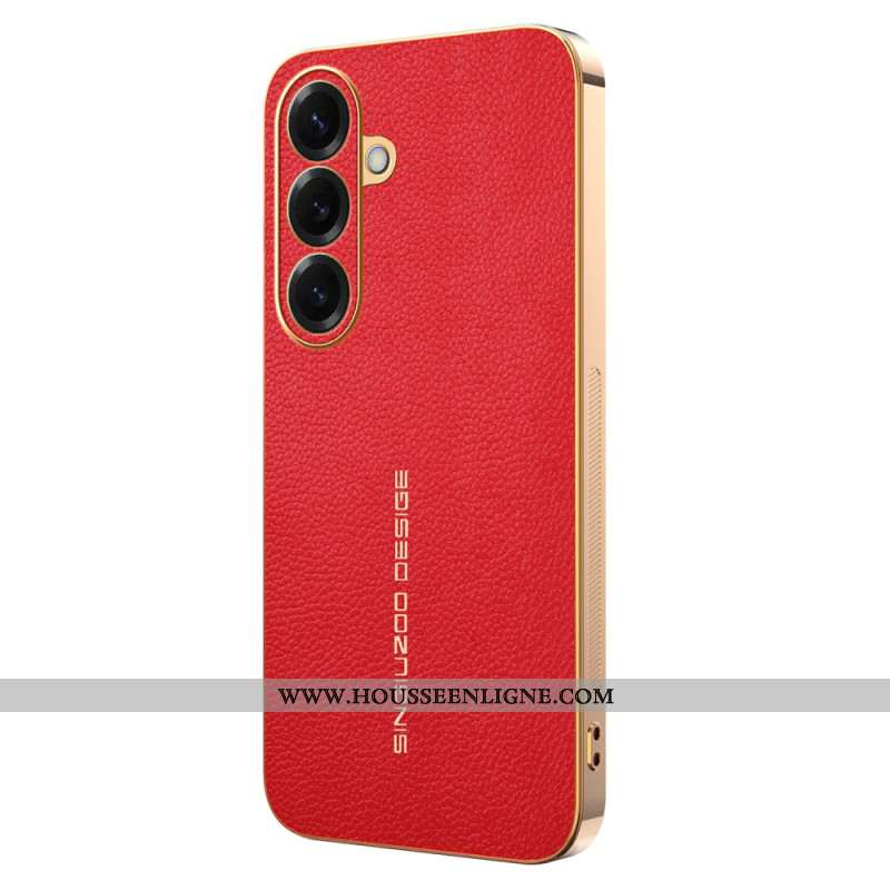 Coque Samsung Galaxy S26 Texture Litchi