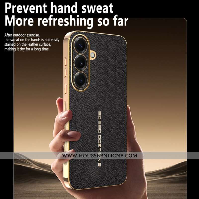 Coque Samsung Galaxy S26 Texture Litchi